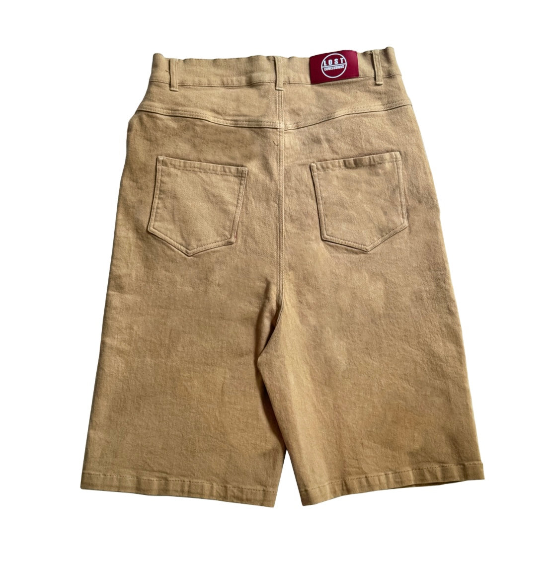 PLAID POCKET KHAKI SHORTS